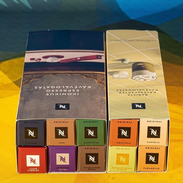 Nespresso Original Variety Duo — Набір асорті капсульної кави (10 смаків - 100 капсул) - зображення 3