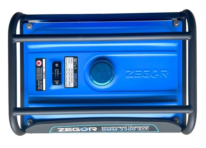 Бензиновий генератор 3.3 кВт Zegor DMM-3300 - изображение 2