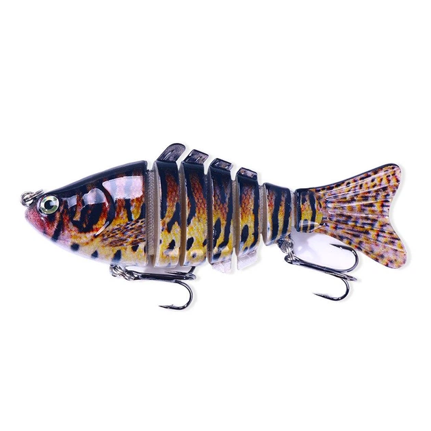 Набор секционных воблеров (5 шт) Segment Swimbait №2 - изображение 5