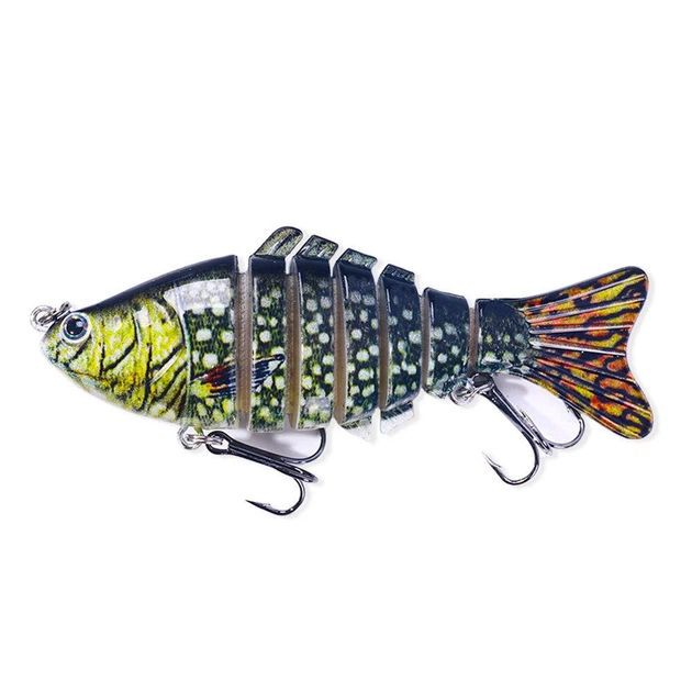 Набор секционных воблеров (5 шт) Segment Swimbait №2 - изображение 4
