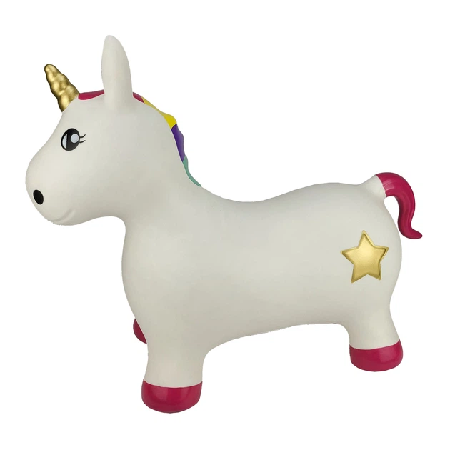 Skoczek dmuchany Skippy Jednorożec 1011164 (8712051089669) - obraz 2