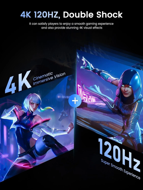 Портативный игровой монитор UPERFECT UColor J5 17.3" 4K 120Hz BE173BU 100% DCI-P3 QLED-IPS USB-C - изображение 3