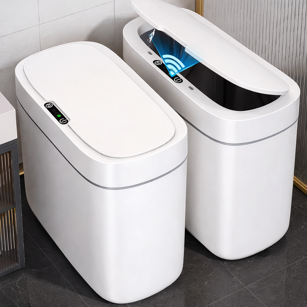 Сенсорне відро для сміття Joybos Smart Automatic 12 л з датчиком руху та системою адсорбції запахів - зображення 2