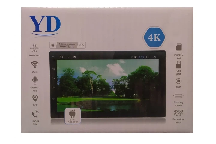 Автомагнитола 2DIN 7" Univesal Android Small - изображение 2