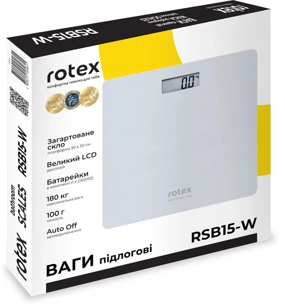 Напольные электронные весы Rotex RSB15-W - Фото 5 Напольные электронные весы Rotex RSB15-W - изображение 5