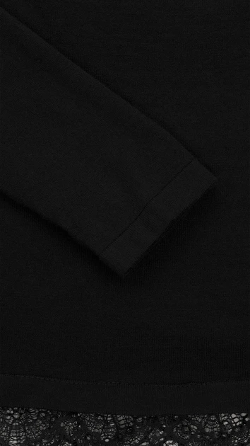 Джемпер однотонный женский GENUA G01106-0005 XS Черный shop (2000999386466) - изображение 3