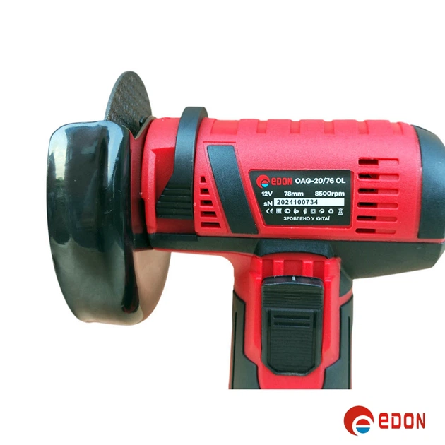 Акумуляторна болгарка EDON OAG-20/76 OL - зображення 4