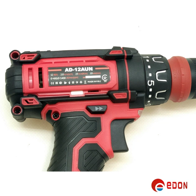 Акумуляторний шурупокрут EDON AD-12AUN (з'ємний патрон) - зображення 4
