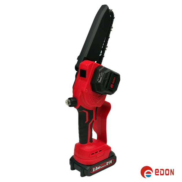 Аккумуляторная мини-пила Edon ACS-18/8 M BL (бесщеточный двигатель, Шина 20 см) - Фото 5 Аккумуляторная мини-пила Edon ACS-18/8 M BL (бесщеточный двигатель, Шина 20 см) - изображение 5
