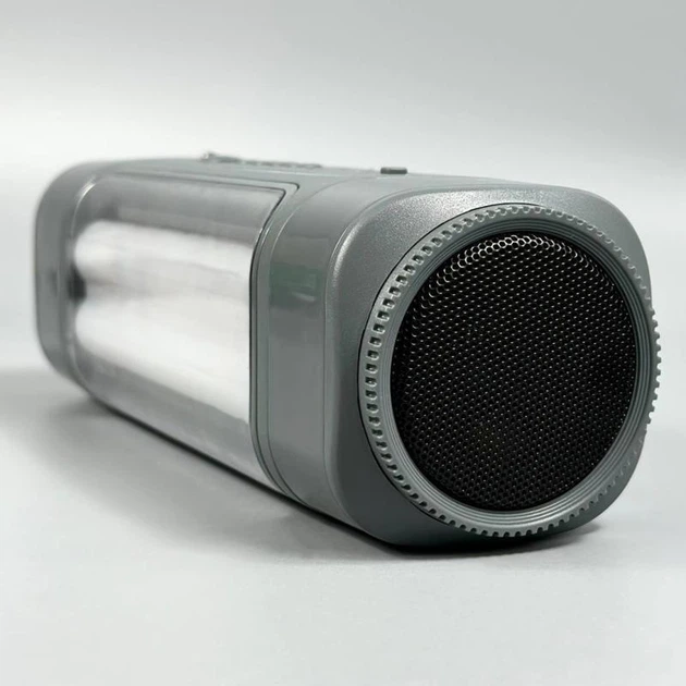 Радіоприймач Sing-e ZQS1351, акумулятор, bluetooth, ліхтарик + LED панель, USB, microSD, сонячна панель, MP3 (59475) - зображення 5