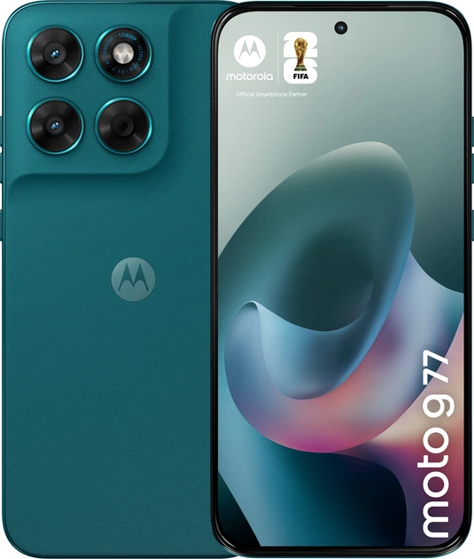 Мобильный телефон Motorola Moto G77 8/256GB Shaded Spruce – фото