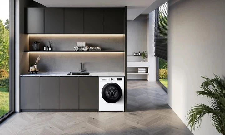 Пральна машина LG серії 6 Motion™ Steam™ F2Y2HS6WE, фронтальна, вузька, 44 см, 7 кг, 1200, клас F/A/B, 10 програм, інверторний, WiFi, дисплей, білий - Фото 14 Пральна машина LG серії 6 Motion™ Steam™ F2Y2HS6WE, фронтальна, вузька, 44 см, 7 кг, 1200, клас F/A/B, 10 програм, інверторний, WiFi, дисплей, білий - зображення 14