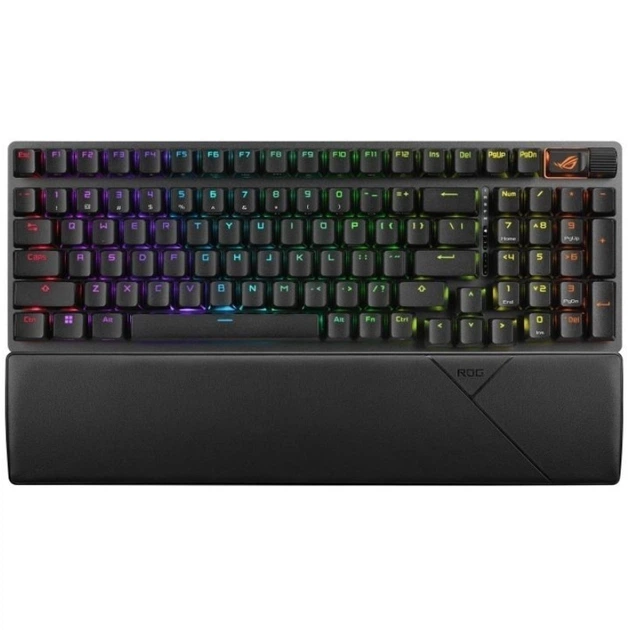 Клавиатура беспроводная Asus ROG Strix Scope II 96 RGB NX Wireless Black (90MP037A-BKUA01) - Фото 1 Клавиатура беспроводная Asus ROG Strix Scope II 96 RGB NX Wireless Black (90MP037A-BKUA01) - изображение 1