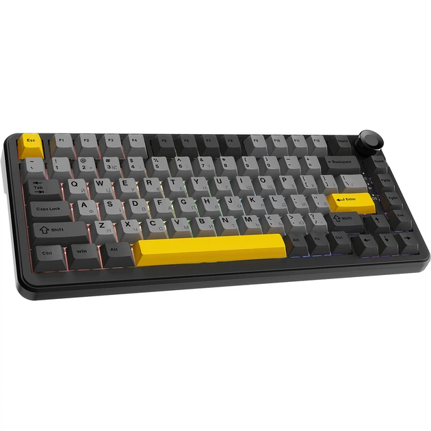 Клавиатура беспроводная Ajazz AK820 Max Plus Day Dream Switch Black (AK820MAX-DD-BGY) - изображение 10