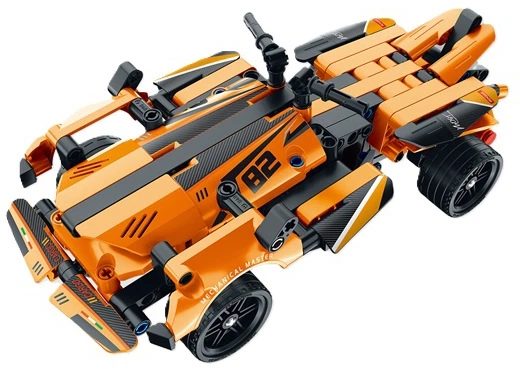 Klocki konstrukcyjne Im.Master 2 w 1 wyscigówka F1 220 elementów (6973676040820) - obraz 3