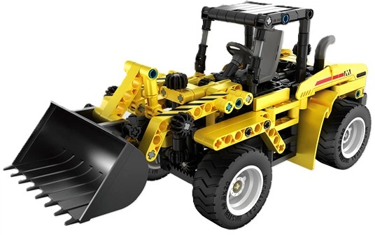 Klocki konstrukcyjne Im.Master 2 w 1 ladowarka/pojazd trojkołowy 319 elementów (0016337726001) - obraz 2