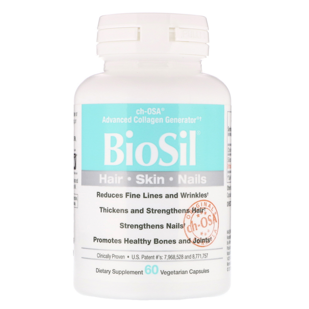 Биодобавка Natural Factors БиоСил Генератор Коллагена (BioSil ch-OSA Advanced Collagen Generator) 120 капсул NFS39186 - изображение 2