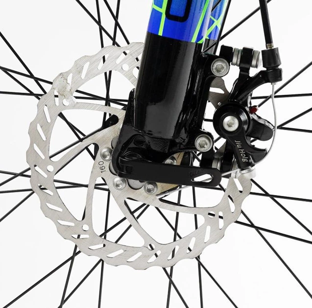 Велосипед спортивный алюминиевый 26 дюймов рама 13" Shimano 21 скорость Corso «PULSAR» (PL-26407) - Фото 4 Велосипед спортивный алюминиевый 26 дюймов рама 13" Shimano 21 скорость Corso «PULSAR» (PL-26407) - изображение 4