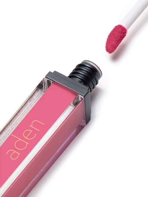 Aden cosmetics помада рідка "Brink Pink" No 12 - Фото 3 Aden cosmetics помада рідка "Brink Pink" No 12 - зображення 3