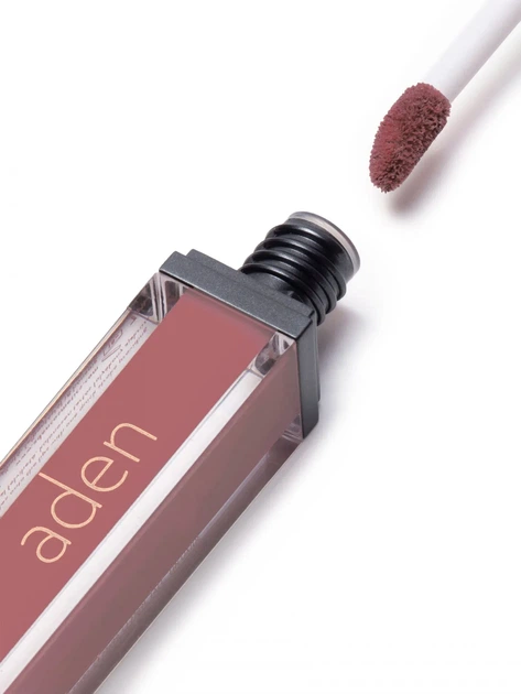 Aden Liquid Lipstick Помада жидкая "Truffle" № 30 - Фото 4 Aden Liquid Lipstick Помада жидкая "Truffle" № 30 - изображение 4