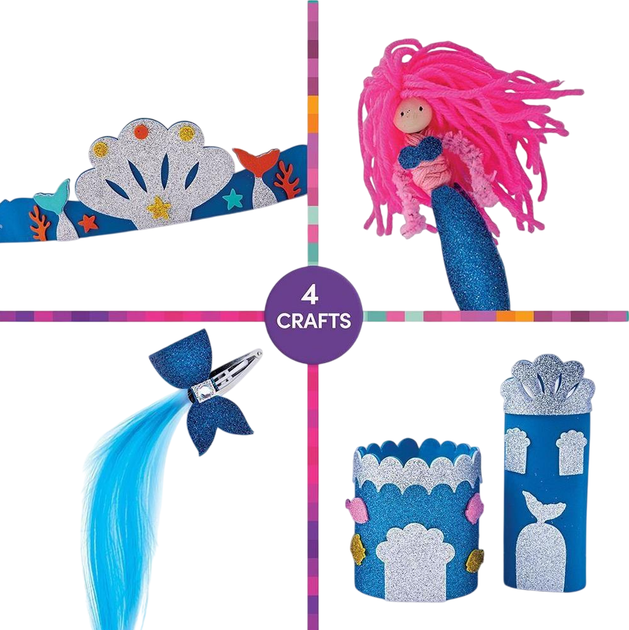 Набір AS Craft Mermaid DIY 4 набори для рукоділля (5203068310035) - зображення 2