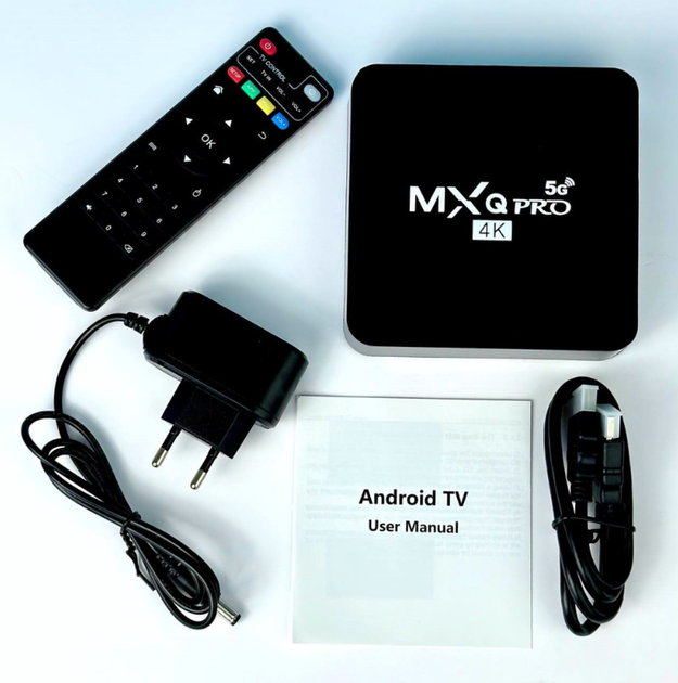Smart TV приставка MXQ Pro 4K 5G Android (2GB / 32GB) с Wi-Fi и LAN - изображение 2