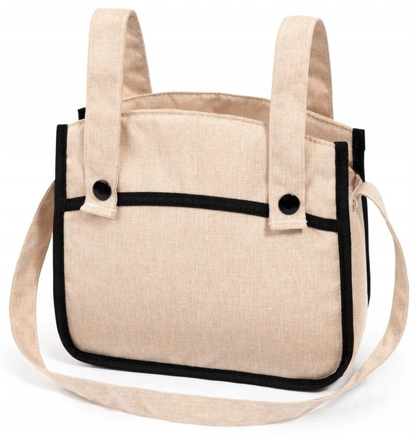 Wózek dla lalek Bayer Classic Beżowy (14375AA) (4003336143751) - obraz 4