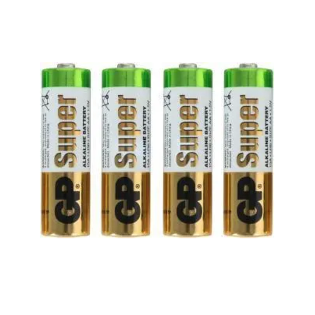 Батарейка GP Super Alkaline АА LR6 Пальчиковая батарейка высокая ёмкость алколайн TC - Фото 1 Батарейка GP Super Alkaline АА LR6 Пальчиковая батарейка высокая ёмкость алколайн TC - изображение 1
