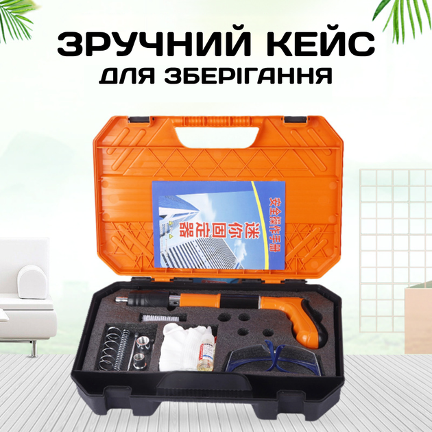 Пневматический гвоздезабивной пистолет для строительных работ Ручной мини-инструмент для забивания гвоздей в стены TC - Фото 3 Пневматический гвоздезабивной пистолет для строительных работ Ручной мини-инструмент для забивания гвоздей в стены TC - изображение 3