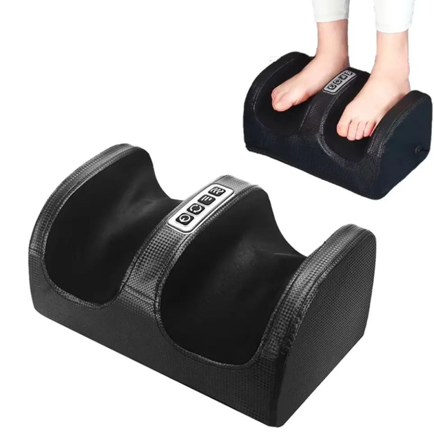Электрический массажер для ступней ног, икр и стоп Foot Massager с подогревом Черный Тос - Фото 7 Электрический массажер для ступней ног, икр и стоп Foot Massager с подогревом Черный Тос - изображение 7