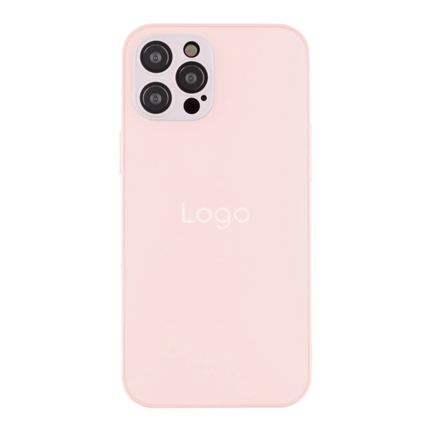 Чохол-накладка скляний матовий із захистом камери Matte AG-Glass для iPhone 12 Pro Pink - Фото 1 Чохол-накладка скляний матовий із захистом камери Matte AG-Glass для iPhone 12 Pro Pink - зображення 1