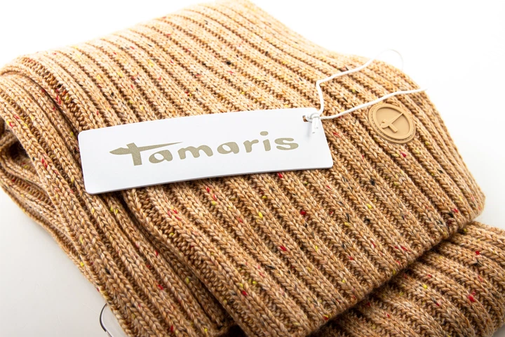 Жіночий зимовий бежевий шарф Tamaris Biendorf TCW0094 70029 - изображение 3