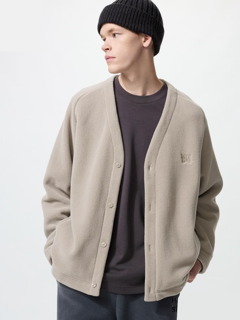 Кардиган Uniqlo розмір XL бежевий (31) (483980) - изображение 4