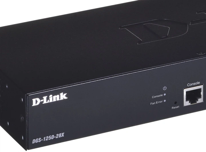 Комутатор D-link-DGS-1250-28X/E SFP+ 10G - зображення 3