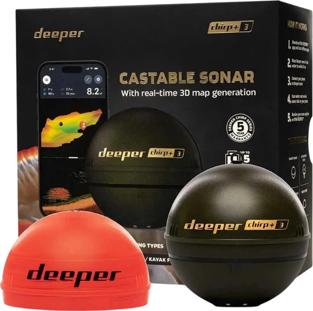 Echosonda Deeper Smart Sonar CHIRP+ 3 (ITGAM1951) - obraz 2