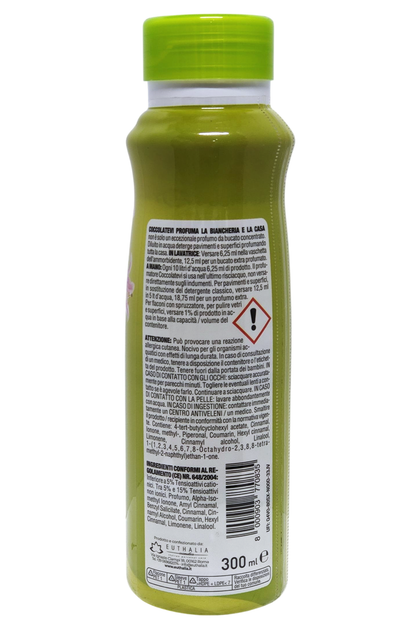 Ароматичний парфум для прання та миття підлог «весняні квіти» COCCOLATEVI profuma bucato paVIM. primavera 48 доз 300 мл. - изображение 2