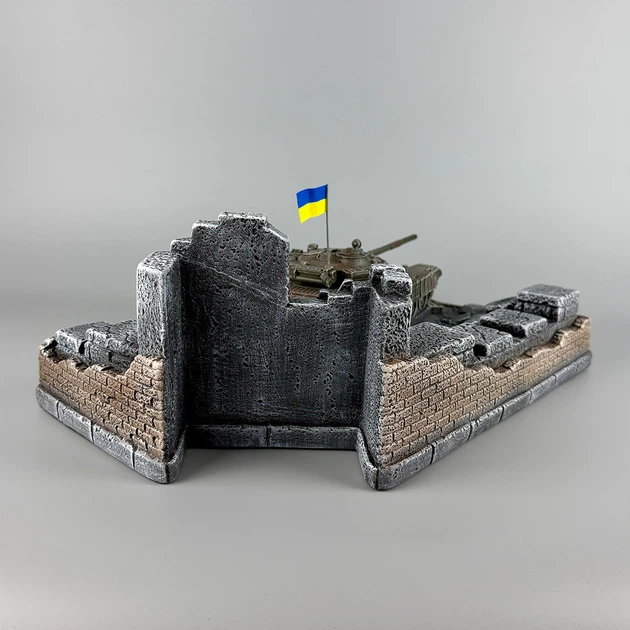 Сувенірний штоф з танком "Т-72Б" ручна робота | Підставка для стопок та пляшки PA_1183 - Фото 4 Сувенірний штоф з танком "Т-72Б" ручна робота | Підставка для стопок та пляшки PA_1183 - зображення 4