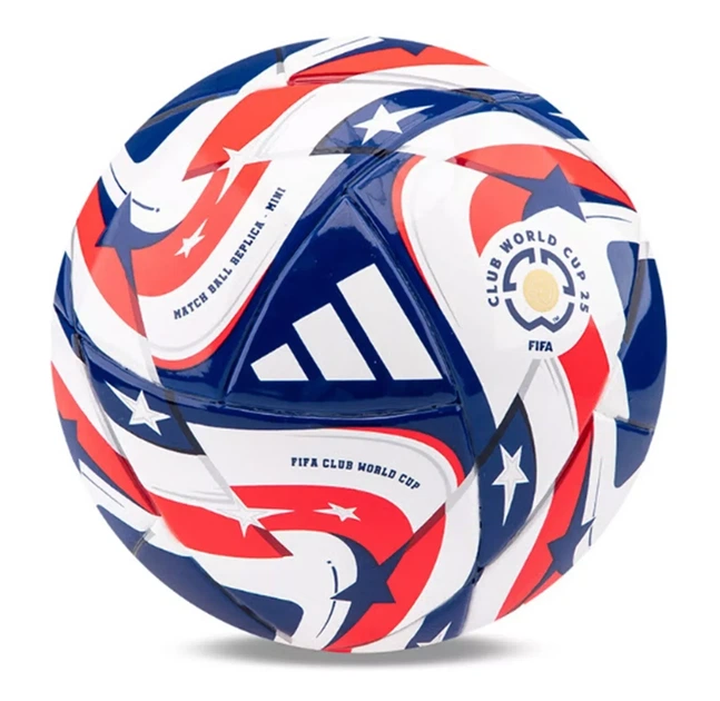 Мини мяч футбольный Adidas FIFA Club World Cup Mini JD3827 (размер 1) сувенирный мячик, для детей, 15 см - изображение 3