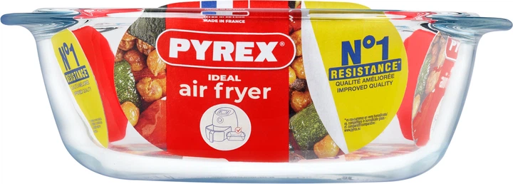 Форма Pyrex Airfryer кругла 20x18x7 см 1 л (207B100/7948) - Фото 4 Форма Pyrex Airfryer кругла 20x18x7 см 1 л (207B100/7948) - зображення 4