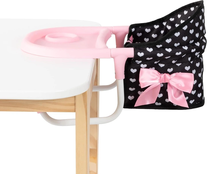 Siedzisko dla lalek Bayer Design Różowo-czarne 65960AA (4003336659603) - obraz 2