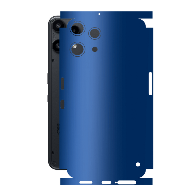Захисна плівка StatusSKIN для Nothing Phone (3a) Lite 5G Корпус Вініл Синій матовий - Фото 1 Захисна плівка StatusSKIN для Nothing Phone (3a) Lite 5G Корпус Вініл Синій матовий - изображение 1