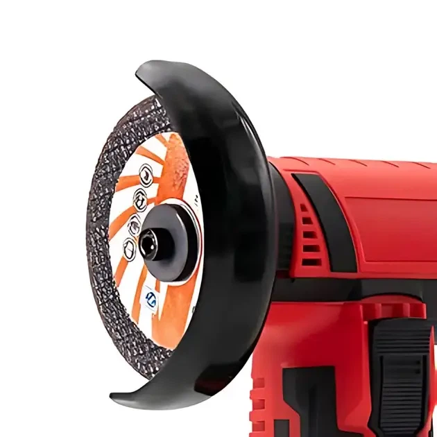 Аккумуляторная мини болгарка RED 12V (2 АКБ + 5 дисков, в кейсе) - изображение 6