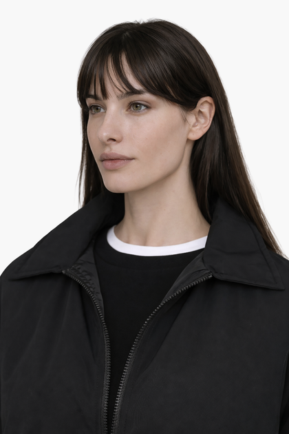 Куртка женская XS цвет черный YUKI ЦБ-00289967 - Фото 6 Куртка женская XS цвет черный YUKI ЦБ-00289967 - изображение 6