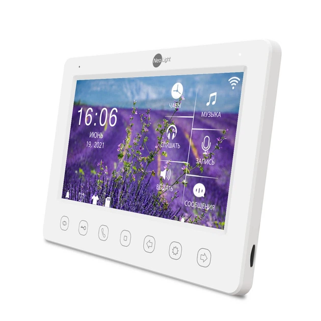 Комплект видеодомофона с Wi-Fi 7” NeoLight NeoKIT HD WF (KAPPA+ HD WF White + SOLO FHD Graphite) - изображение 4