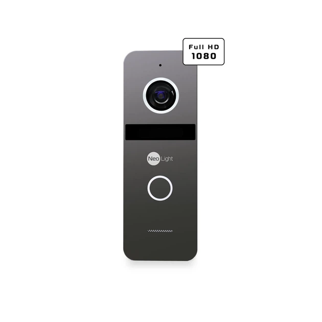 Комплект видеодомофона 7” NeoLight NeoKit FHD PRO (KAPPA+ HD White + SOLO FHD Graphite) - Фото 5 Комплект видеодомофона 7” NeoLight NeoKit FHD PRO (KAPPA+ HD White + SOLO FHD Graphite) - изображение 5