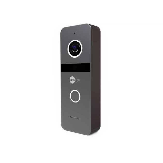 Комплект видеодомофона 7” NeoLight NeoKit FHD PRO (KAPPA+ HD White + SOLO FHD Graphite) - Фото 6 Комплект видеодомофона 7” NeoLight NeoKit FHD PRO (KAPPA+ HD White + SOLO FHD Graphite) - изображение 6