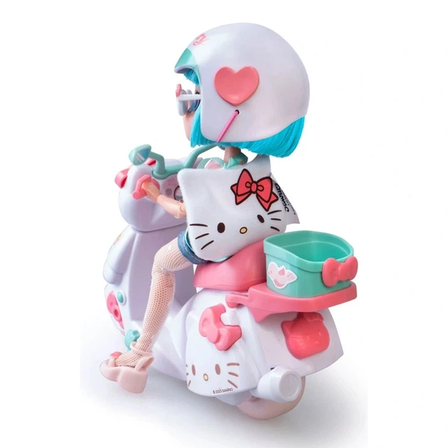 Ігровий набір 4SF MANGA DOLLS серії "Hello Kitty" – КРАСУНЯ ПІНК НА СКУТЕРІ (з аксес.) - изображение 5