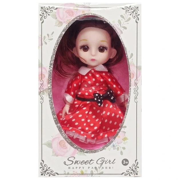Дитяча лялька "Fashion Sweet Girl" 3396-144 Червоний - Фото 1 Дитяча лялька "Fashion Sweet Girl" 3396-144 Червоний - изображение 1