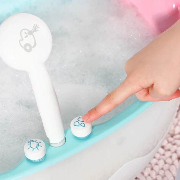 Автоматична ванночка для ляльки BABY BORN – ЛЕГКЕ КУПАННЯ (світло, звук) - зображення 3