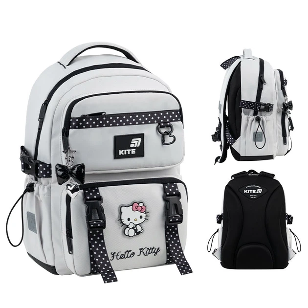 Шкільний набір Kite Education Hello Kitty (рюкзак, пенал, сумка) SET_HK26-1022M - изображение 2